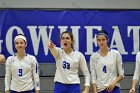 Volleyball vs Emerson  Wheaton College Women's Volleyball vs Emerson College. - Photo by Keith Nordstrom : Wheaton, Volleyball, VB2019